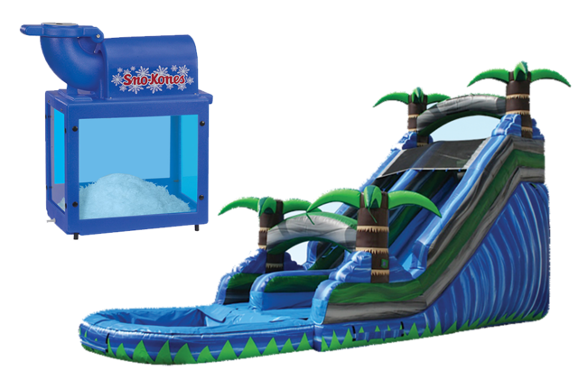 Water Slide & Kones Water Slide & Kones